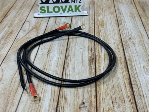 Комплект проводів(2шт)  12 мм.кв.,100см для інвертора (використ. як масові для автосільгосптехніці)