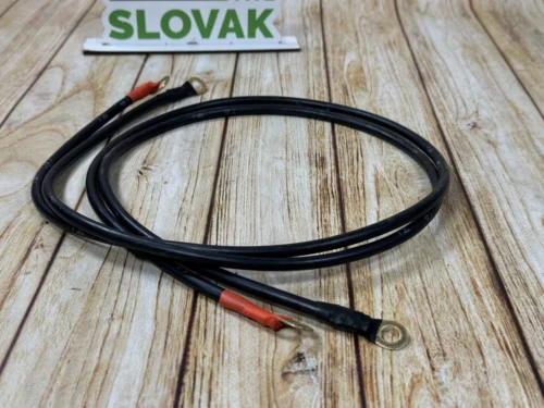 Комплект проводів(2шт)  12 мм.кв.,80см для інвертора (використ. як масові для автосільгосптехніці)