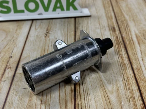 Фішка причепа вантажна метал 12-24В (папа) Balansa BN-04518