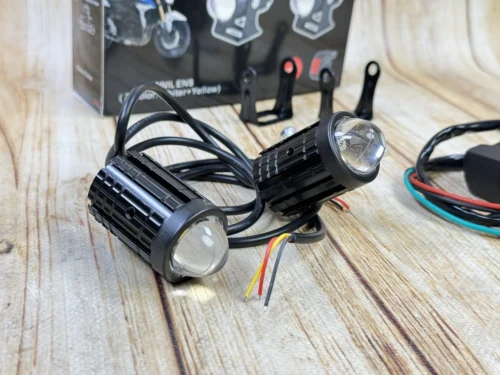LED фари 20вт білий+білий (M-N-S1-A)