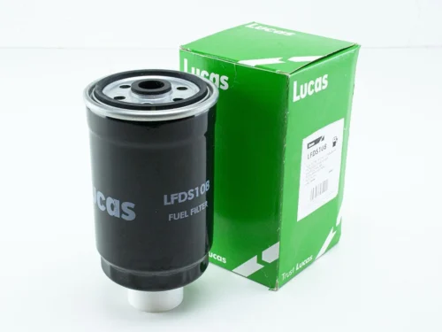 Фільтр топл. Д-245 (ЗІЛ-5301) н/о (вкруч.) (з дренаж.отв) Lucas (LFDS108)