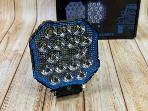 Світлодіодна фара дальнього світла 48Вт 16 LED (5S1) 130×120×45 мм