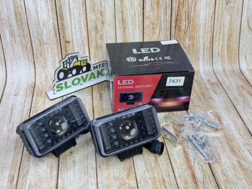 LED Фара J 53 Ближній+ДХО (1шт) 40Вт