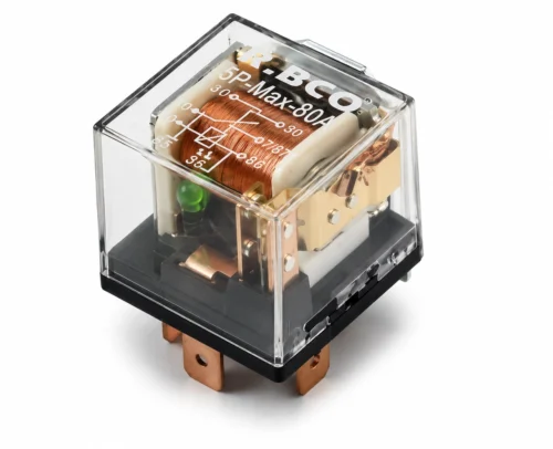 Реле  стартера 12В  5-конт. 80А з індикатором (R.BCO) 5P-80А 12V