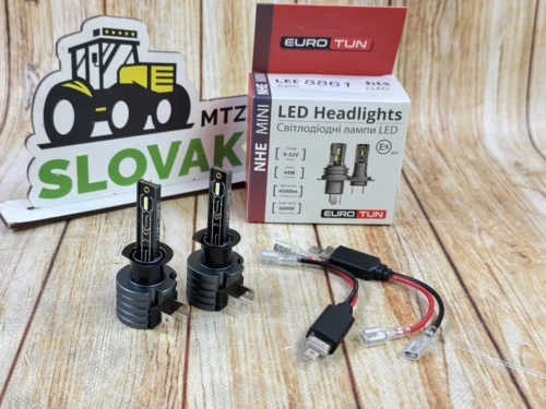 Лампа LED H1 12V-24V NHE 44W 4500L 6500K радіатор (EUROTUN)