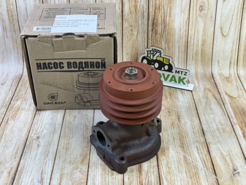 Насос водяний Д-245 Орігінал 245-1307010-А1-11 3-х ручений шків