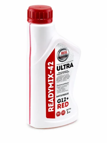 Антифриз червоний  1л (Beg-Line) G12+ Ultra -42 MEG BL 281928