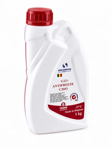 Антифриз червоний  1л (Solventis)  G12+  (-37) C2053-01
