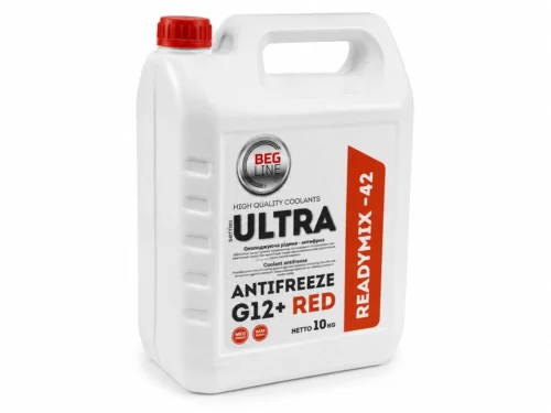 Антифриз червоний 10л (Beg-Line) G12+ Ultra -42 MEG BL 281932