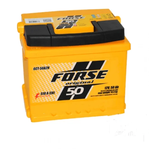 Акумулятор FORSE 50Ач 510А Original (LB1) (0) (h=175) Євро правий