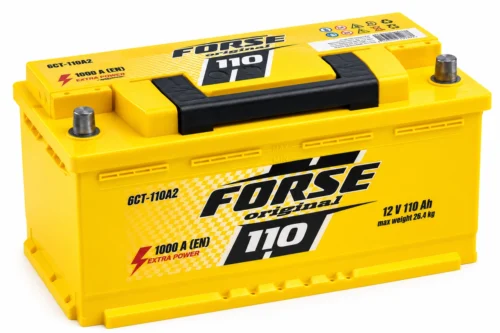 Акумулятор FORSE 110Ач 1000А Original (L5) (0) Євро прав +