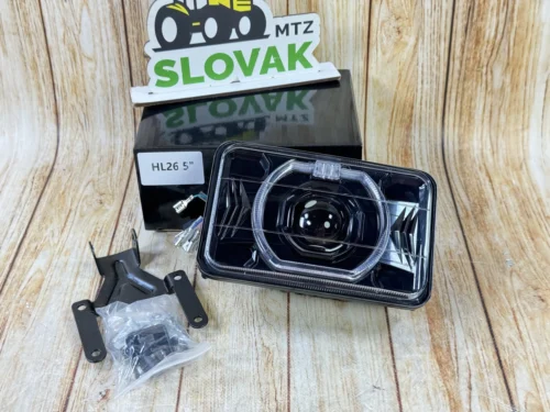 Фара LED 60W-Лінзована Дальній+Ближній+ДХО HL26 5