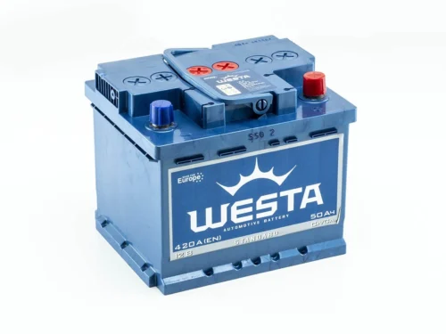 Акумулятор Westa 50Ач 420А Standart (L1) (0) Євро прав +