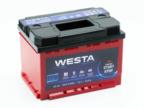 Акумулятор Westa 63Ач 620A EFB (Start-Stop) (L2) (1)
