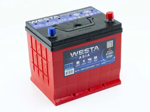 Акумулятор Westa 65Ач 600A Asia EFB (D24) (0) правий +