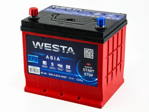 Акумулятор Westa 65Ач 600A Asia EFB (D24) (1)