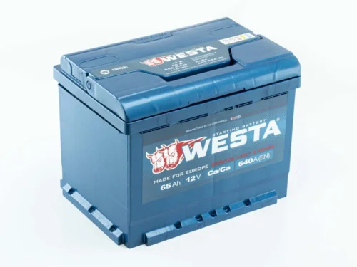 Акумулятор Westa 65Ач 640A premium (L2) (0) Євро прав +