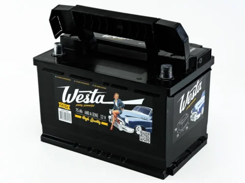 Акумулятор Westa 75Ач 680A Standart (L3) (0) Євро прав +