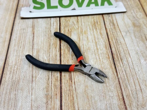 Бокорізи 115 мм точні з пружинкою чорні ручки Strona ST-00372