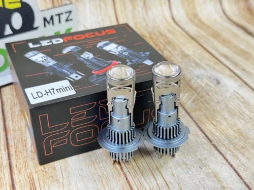 Світлодіодні BI-LED лінзи H7 Mini 70 W 6000 K 14000 Lm (лінзи H7 LED) 12 V