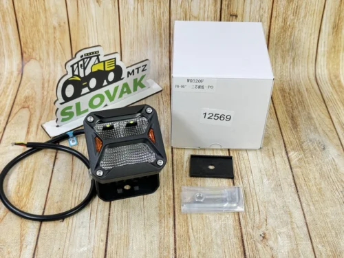 Світлодіодна фара StarLight SL-W0320F квадратна, ближнє розсіяне світло WHITE + DRL 20W SL-W0320F