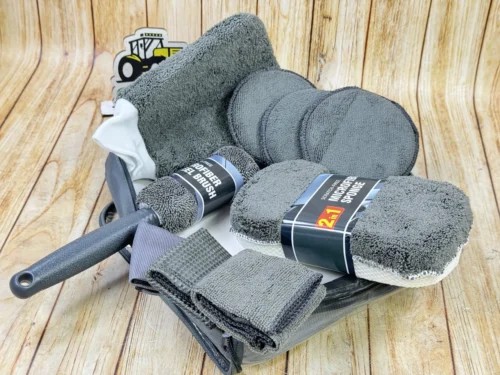 Набір для миття авто "Grey LUXURY" набір для догляду за автомобілем 10 предметів
