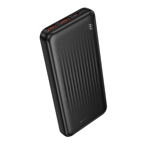 Повербанк 10000 mAh, 2 USB+2 Type-C, індикатор заряд, 22,5W, чор. BJ80 (6941991121593)