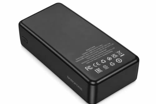 Повербанк 30000 mAh, 2 USB+Type-C/MicroUSB, індикатор заряд, 22,5W, чор. BJ80B (6941991121630)