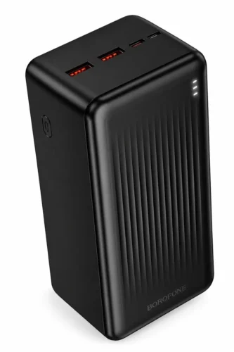Повербанк 50000 mAh, 2 USB Type-C/MicroUSB, індикатор заряджання, 22,5W, чор. BJ80C (6941991121654)