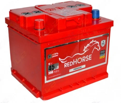 Акумулятор Red Horse  45Аг 390А premium (L1) (1)