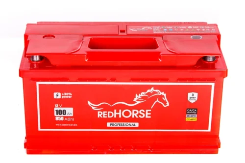 Акумулятор Red Horse 100Аг 850А professional (L5) (0)  Євро правий +