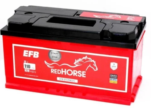 Акумулятор Red Horse 110Аг 920А (Start&Stop) (L5) (0)  Євро правий +