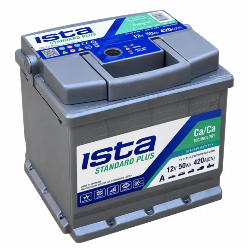 Акумулятор ISTA 50Аг 420А Standard Plus (L1) (1) (5504502210)