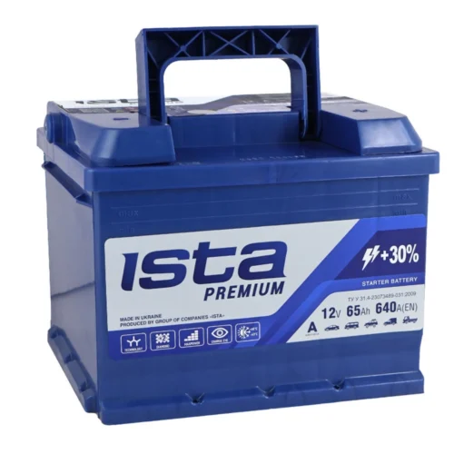 Акумулятор ISTA  65Аг 640А Premium (L2) (0) Євро правий + (5654602250)