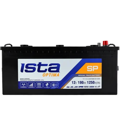 Акумулятор ISTA 190Ач 1250А Optima (D5)  (6909904820)