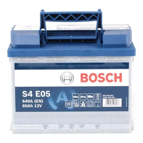 Акумулятор BOSCH  60Аг 640А EFB (L2) (0) Євро правий + (0092S4E051)