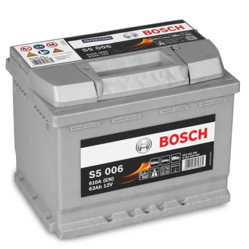 Акумулятор BOSCH  63Аг 610А S5 (L2) (1) (0092S50060)