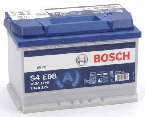 Акумулятор BOSCH  70Аг 760А EFB (L3) (0) Євро правий + (0092S4E081)