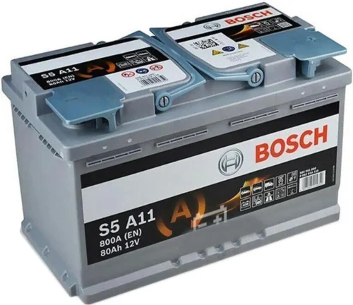 Акумулятор BOSCH  80Ач 800А AGM (L4) (0) Євро правий + (0092S5A110)