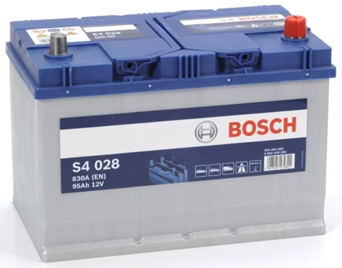 Акумулятор BOSCH  95Аг 830А S4 ASIA (D31) (0) правий + (0092S40280)
