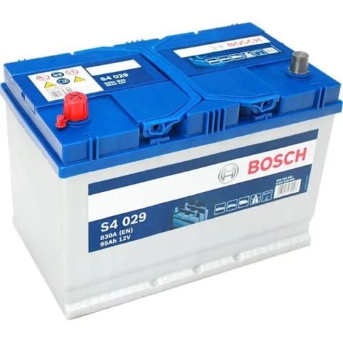Акумулятор BOSCH  95Ач 830А S4 ASIA (D31) (L5) (1) 0092S40290)