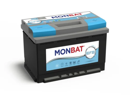 Акумулятор MONBAT  65Аг 650А EFB CARBON (L2) (0) Євро правий + (гарантія 36 місяців)