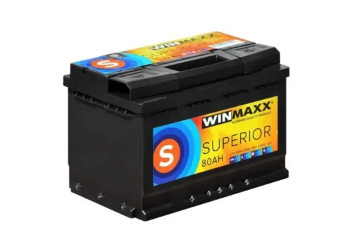 Акумулятор WINMAXX  80Аг 800А SUPERIOR  (L3) (0) Евро правий + (гарантія 36 міс.) (580 043 080)