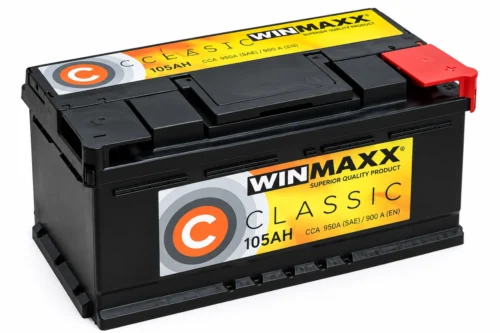 Акумулятор WINMAXX  105Аг 900А CLASSIC (LB5) (0) Евро правий + (гарантія 24 місяці) (605 021 090H)