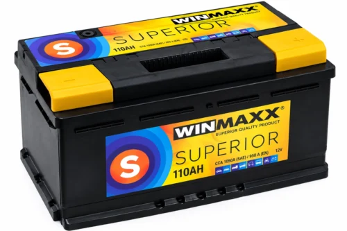 Акумулятор  WINMAXX 110Аг 950А SUPERIOR (L5) (0) Евро правий + (гарантія 36 міс.) (610 021 095R)
