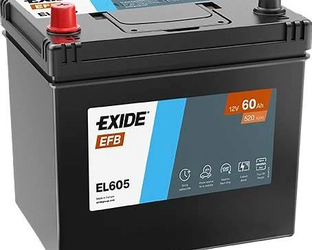 Акумулятор EXIDE  65Аг 650А Asia EFB Start-Stop (L3) (1) (EL605)