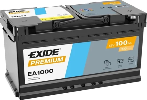 Акумулятор EXIDE 100Аг 900А Premium (L5) (0) Євро правий + (EA1000)