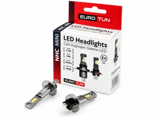 Лампа LED H1 12V 24V 50W EUROTUN NHСE 6500L 6000K ET-NHСE H1