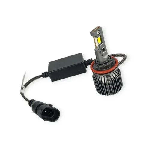 Лампа LED H8/H9/H11/H16 12V 24V 80W EUROTUN Z5E 14000L 6000K CAN BUS радіатор з вентилят ET-Z5E H11.