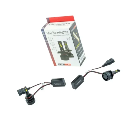 Лампа LED HB4 12V 24V 65W EUROTUN Z2 10000L 5000К CAN BUS радіатор з вентилят. ET-Z2-HB4 5000K